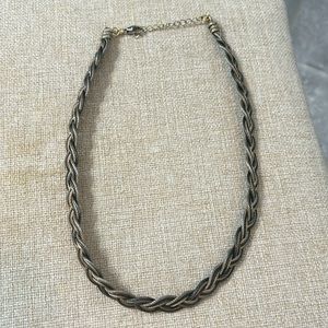 Tri Strand Copper Wire Handmade Adjustable Necklace